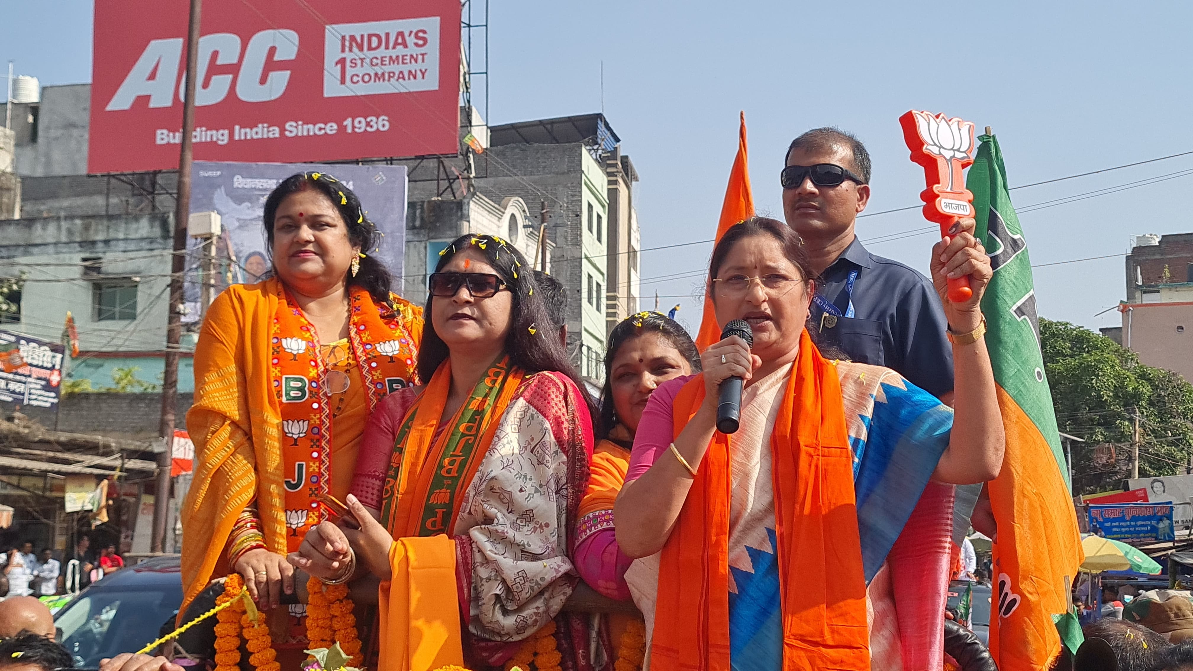 BJP Road Show In Giridih