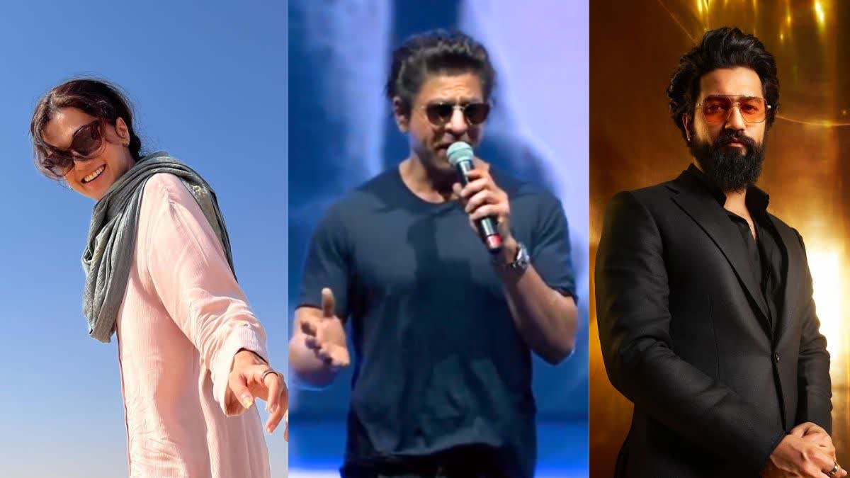 Shah rukh Khan, Taapsee Pannu, Vicky Kaushal