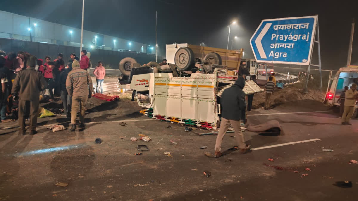 Uttar Pradesh: 4 killed in pickup van-truck collision in Jalaun