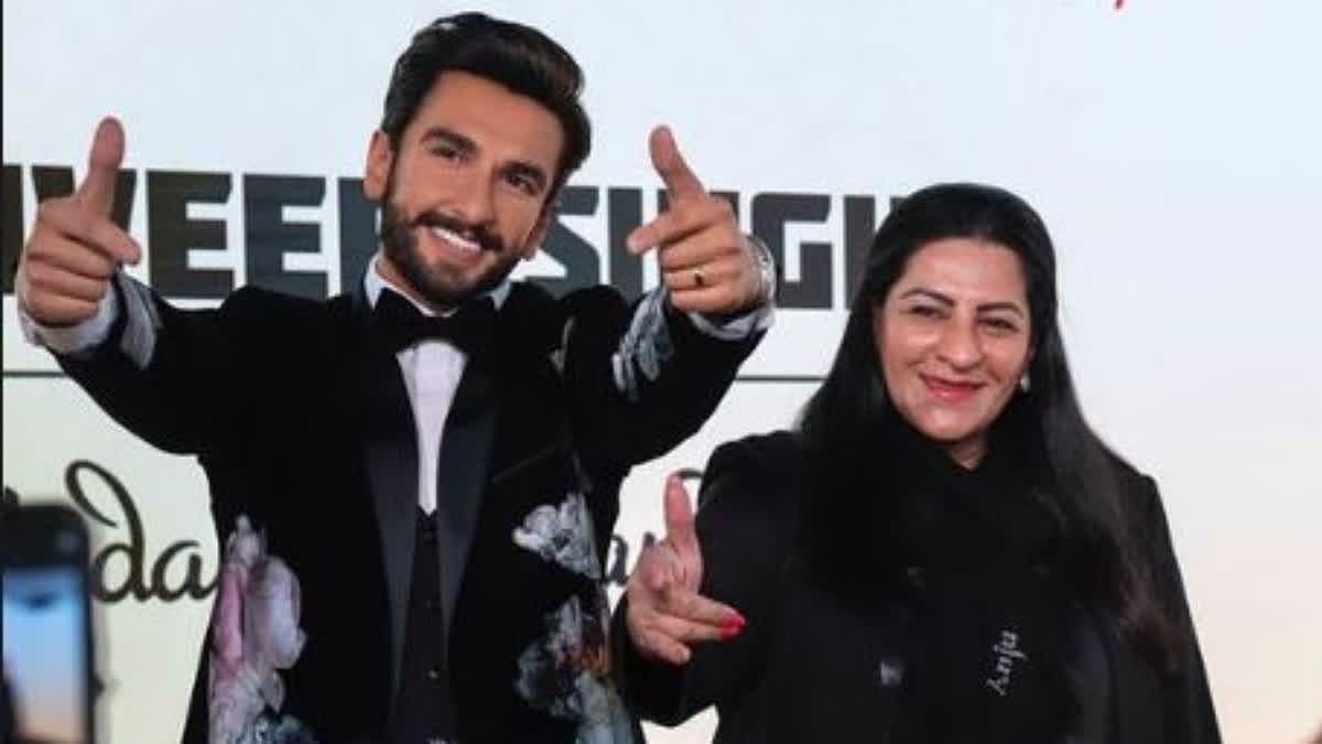 How proud she is: Ranveer Singh feels 'truly blessed' as he unveils wax statue at Madame Tussauds museum in London with mother