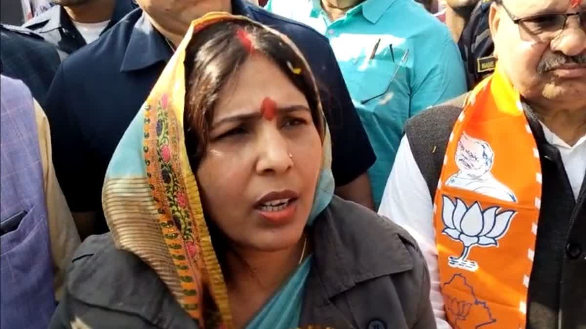 Bharatpur MP Ranjeeta Koli