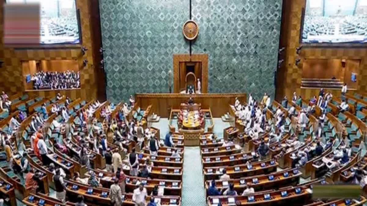 Lok Sabha suspends 31 opposition members  Lok Sabha suspends 31 MPs of opposition  MPs of opposition suspended from Lok Sabha  ലോക്‌സഭയില്‍ 31 എംപിമാര്‍ക്ക് കൂടി സസ്‌പെന്‍ഷന്‍  ലോക്‌സഭ എംപിമാര്‍ക്ക് സസ്‌പെന്‍ഷന്‍  അധീര്‍ രഞ്ജന്‍ ചൗധരി