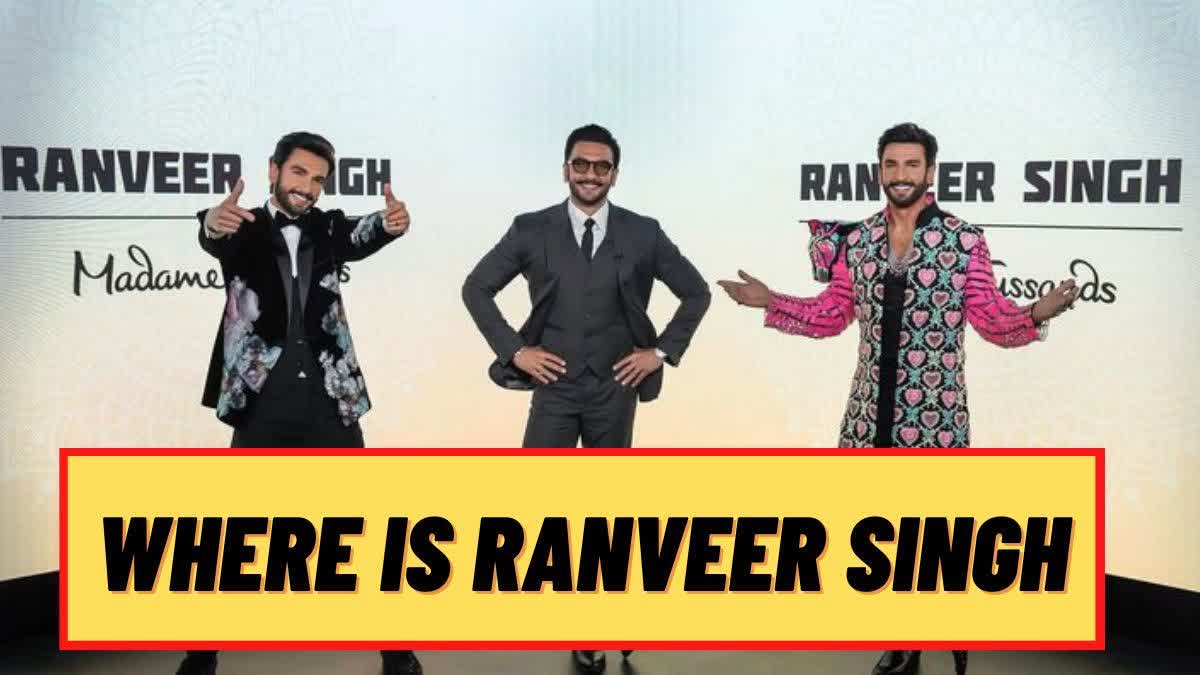 Ranveer Singh Wax statues in London