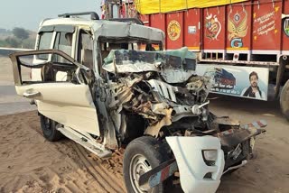 Road Accident in churu