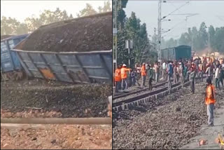 six carriages of a goods train overturn while 3 others derail in Madhya Pradesh, no casualty reported