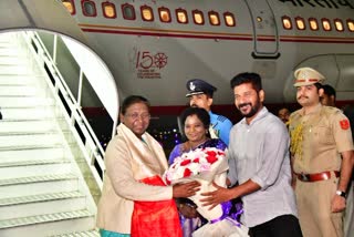 President Draupadi Murmu Visited Hyderabad for Winter Retreat