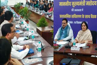 CM Bhajanlal held meeting with officials