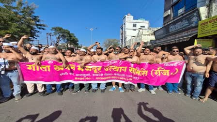 Mining traders protest in Haldwani