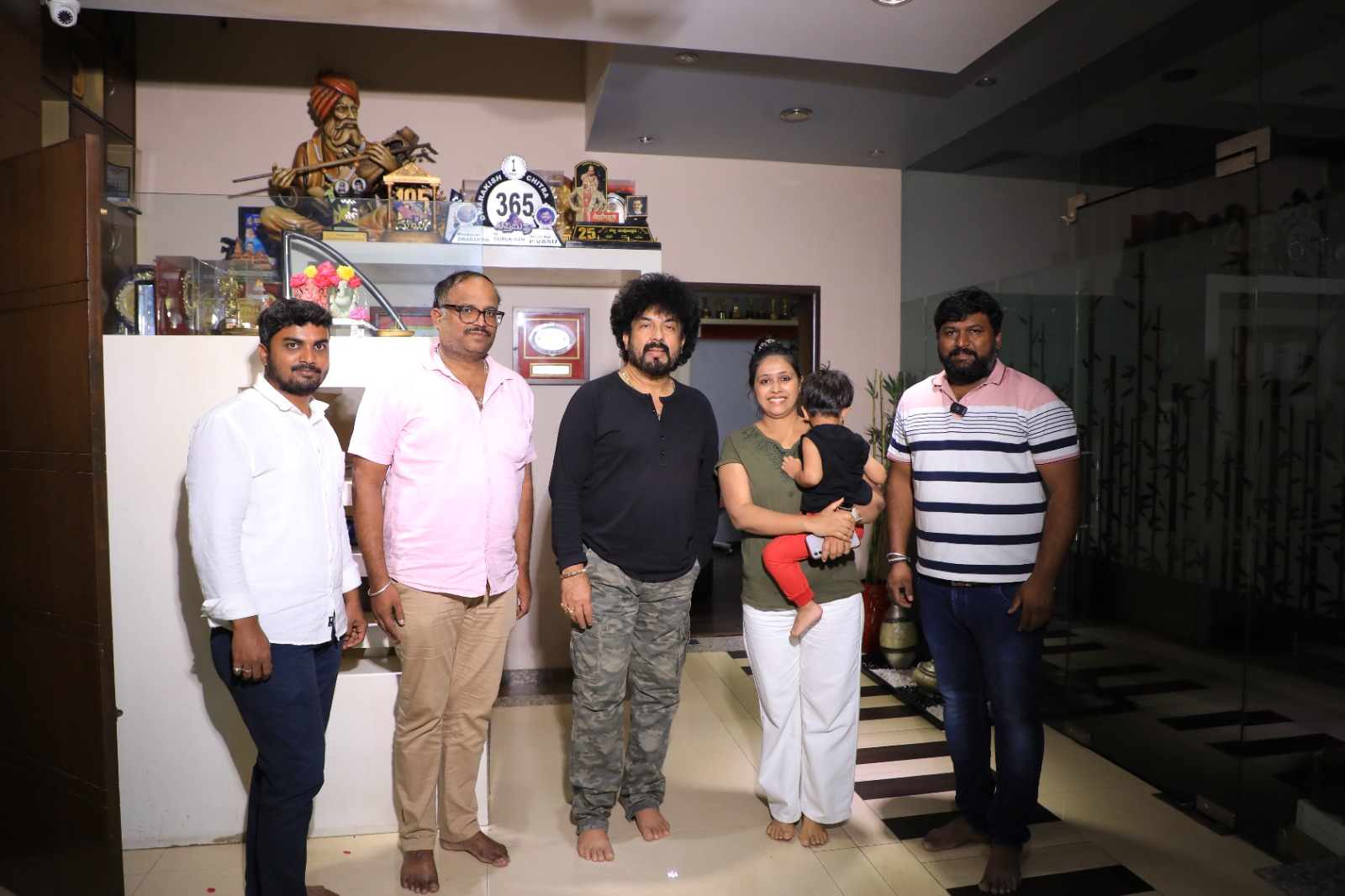 Gurukiran released the movie song Ravike Prasanga