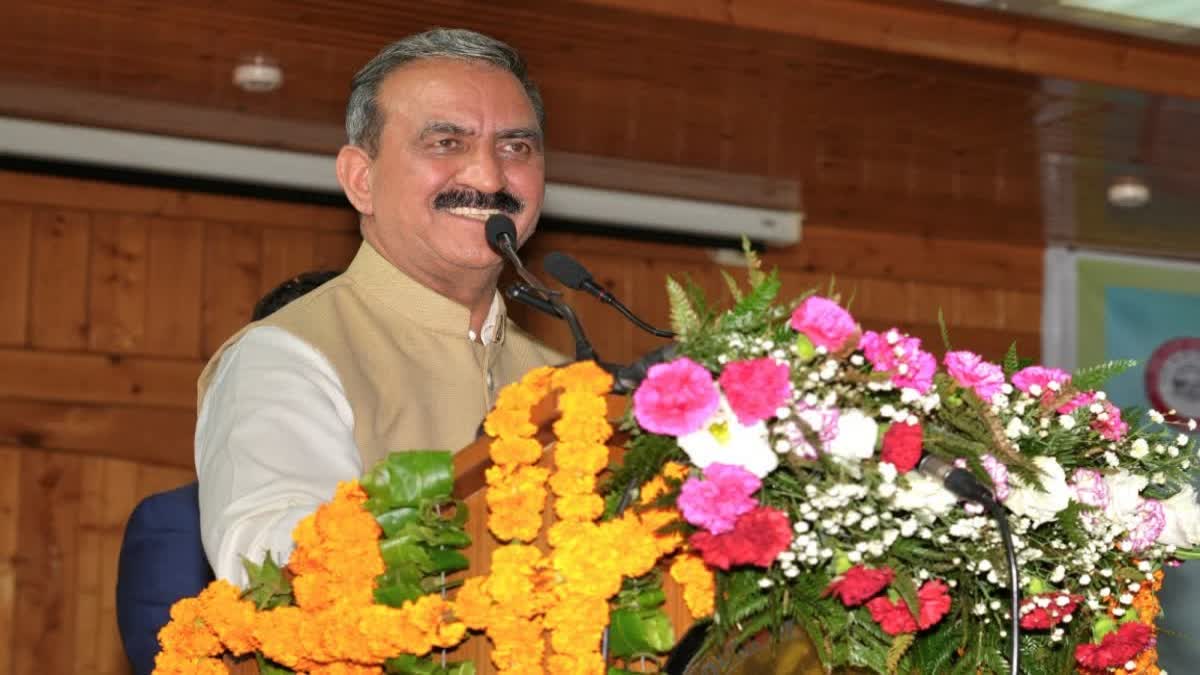 CM Sukhu on CA Storage capacity