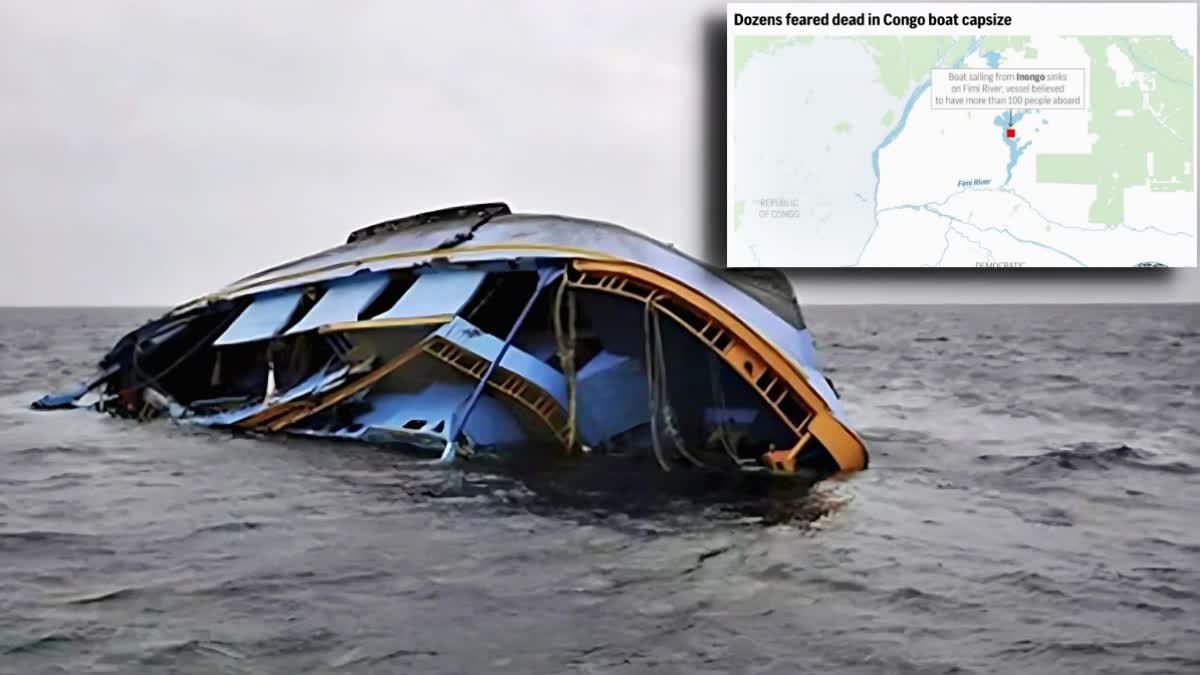 BOAT CAPSIZES IN CONGO