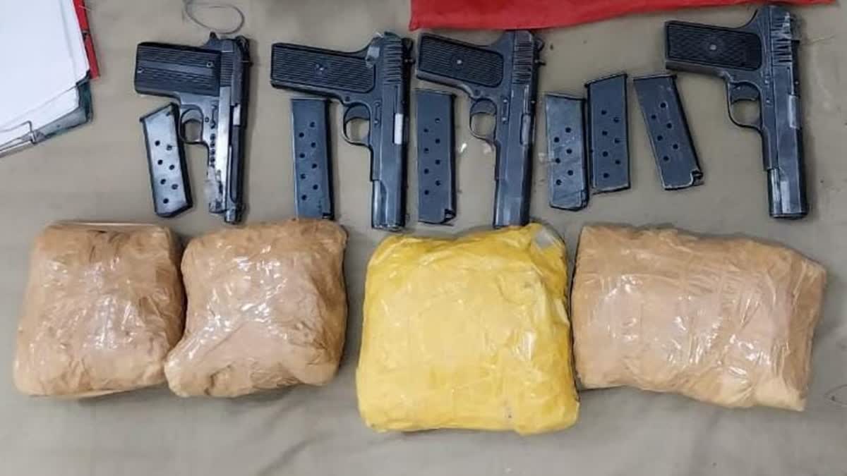 Army Recovers Arms, Narcotics Haul In Jammu And Kashmir