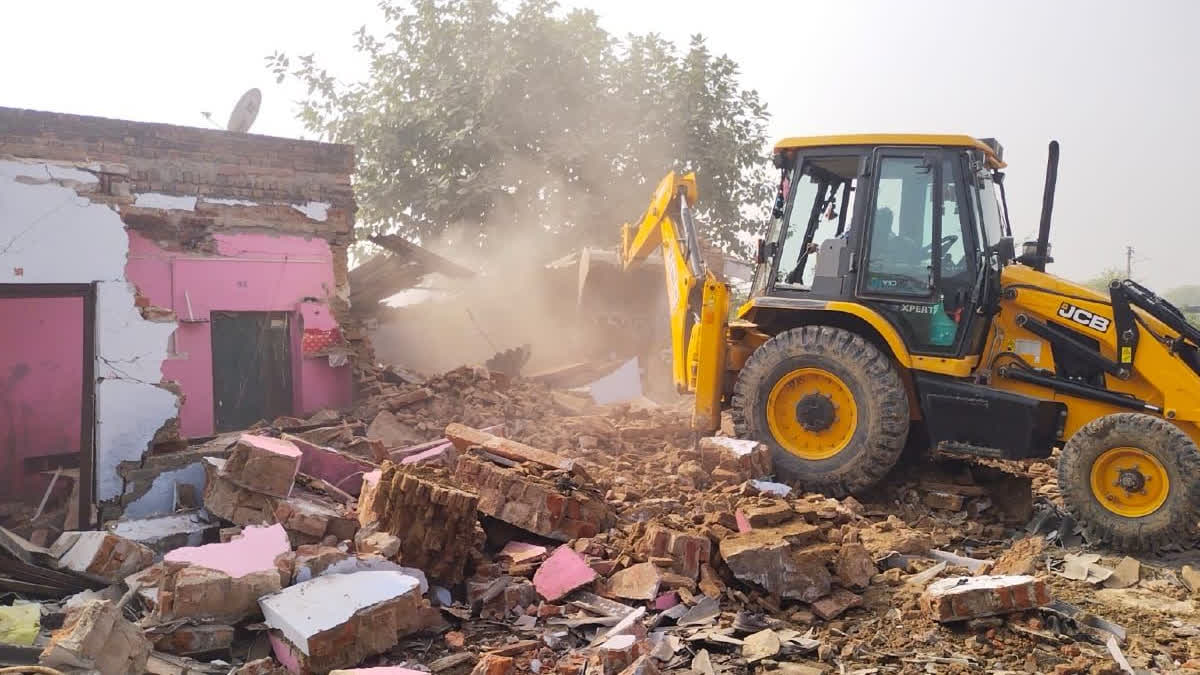 Removed Encroachment In Bharatpur