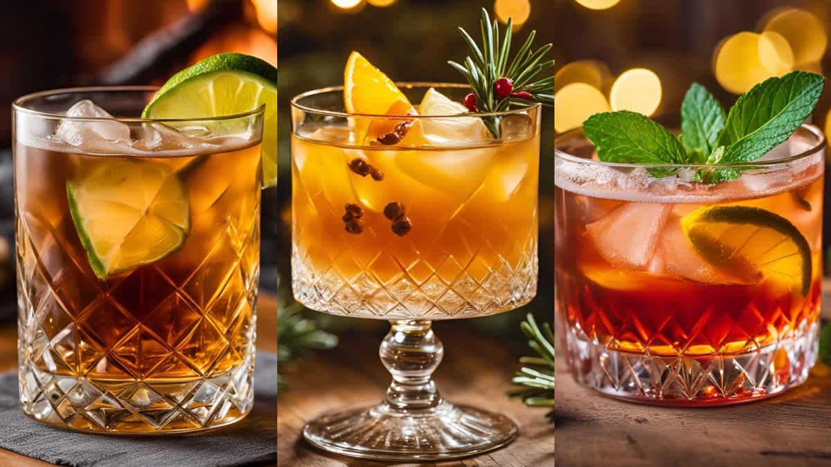 Christmas cocktails