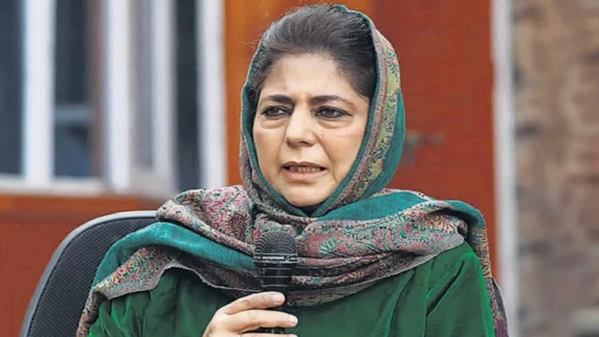 J&K PDP Chief Mehbooba Mufti Criticised Proposed Highway Project