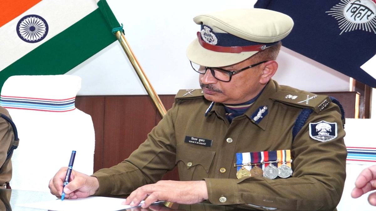 DGP Vinay Kumar