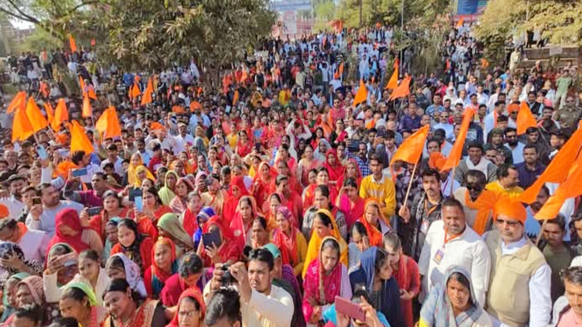 shivpuri Hindu organizations rally