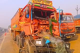 UNCONTROLLED TROLLEY HIT PCR VAN