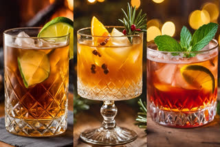 Christmas cocktails