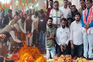 Leaders paid tribute to Binod Bihari Mahto on his death anniversary in Dhanbad