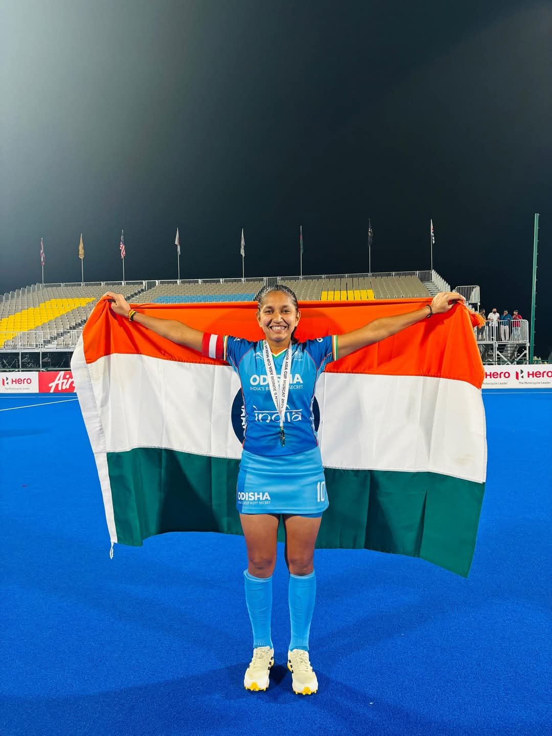 INDIAN WOMEN JUNIOR TEAM CAPTAIN