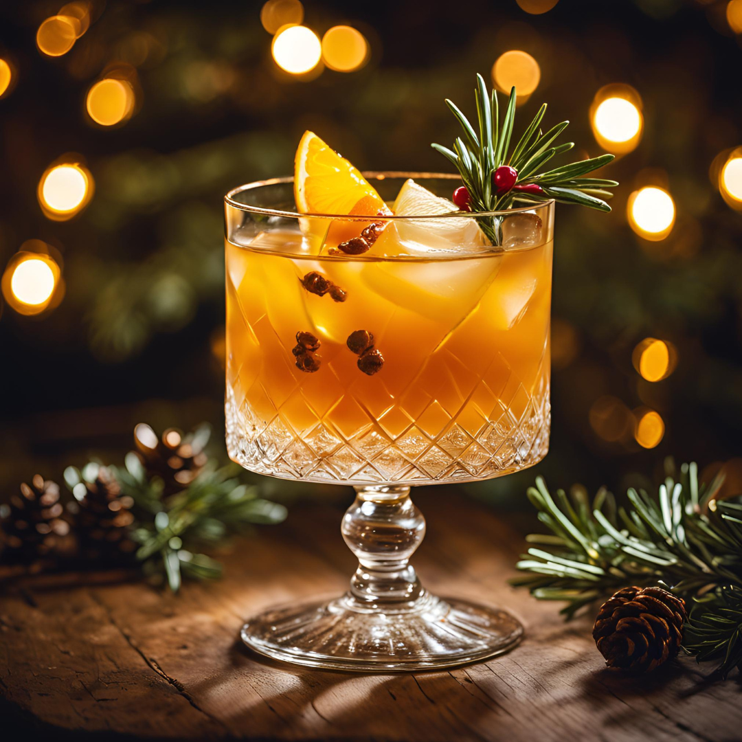 Santa's Secret Sazerac