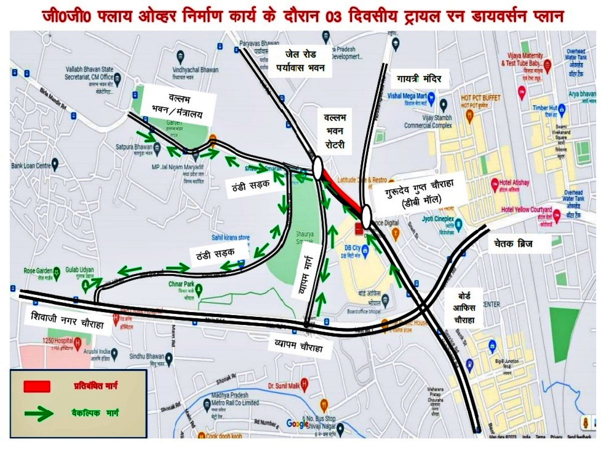 bhopal traffic system