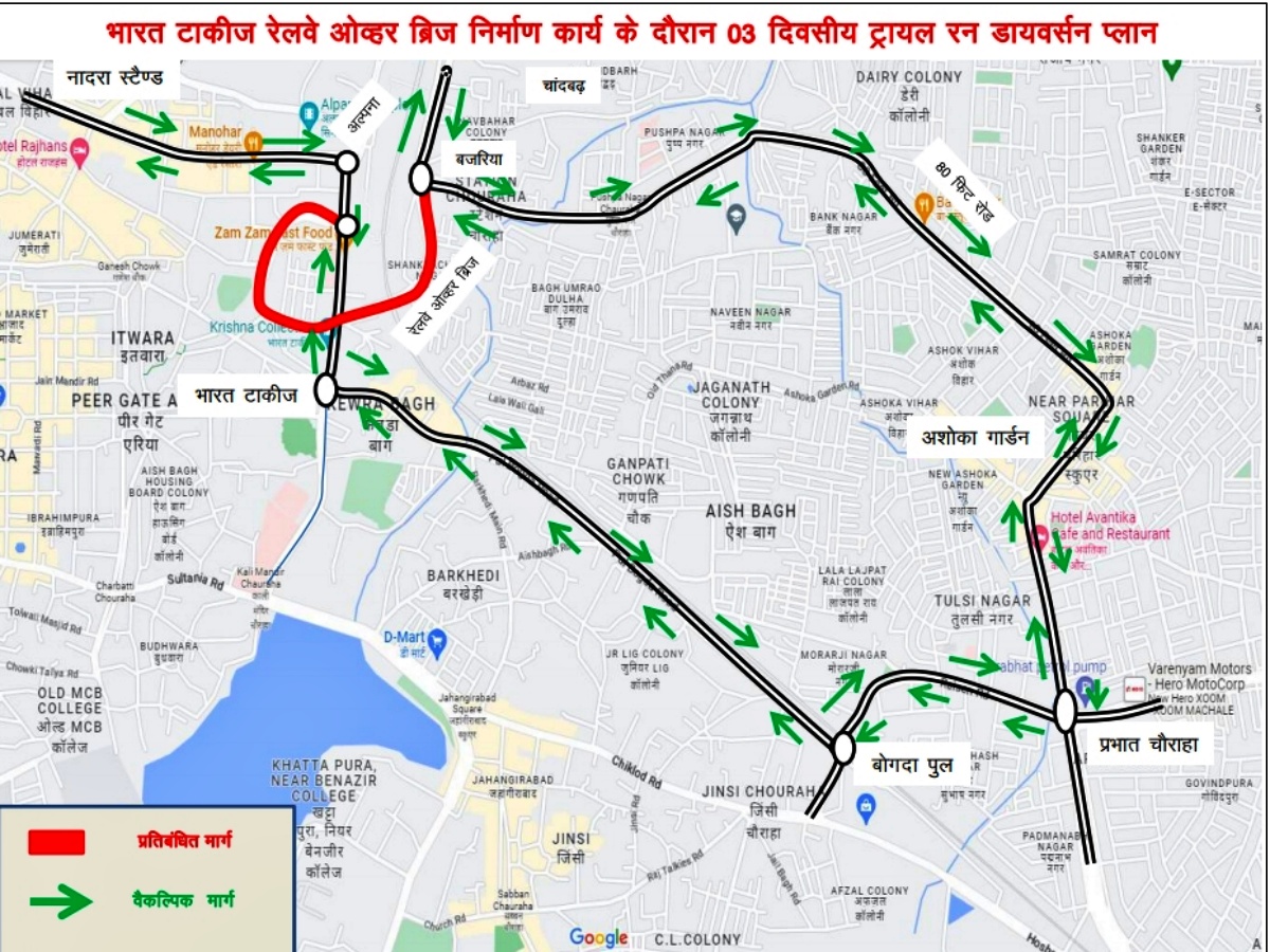 bhopal traffic system