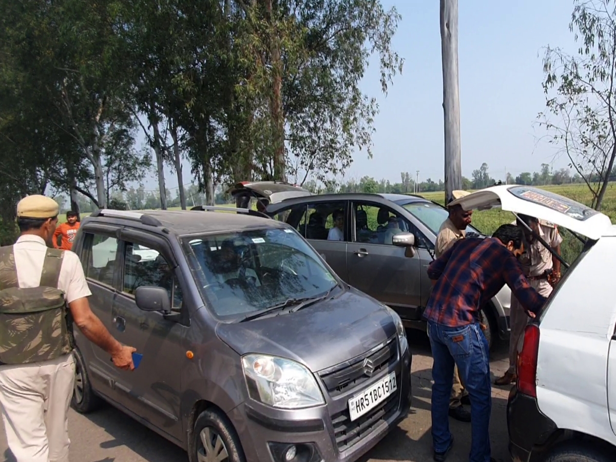 vehicles checked strictly in haryana