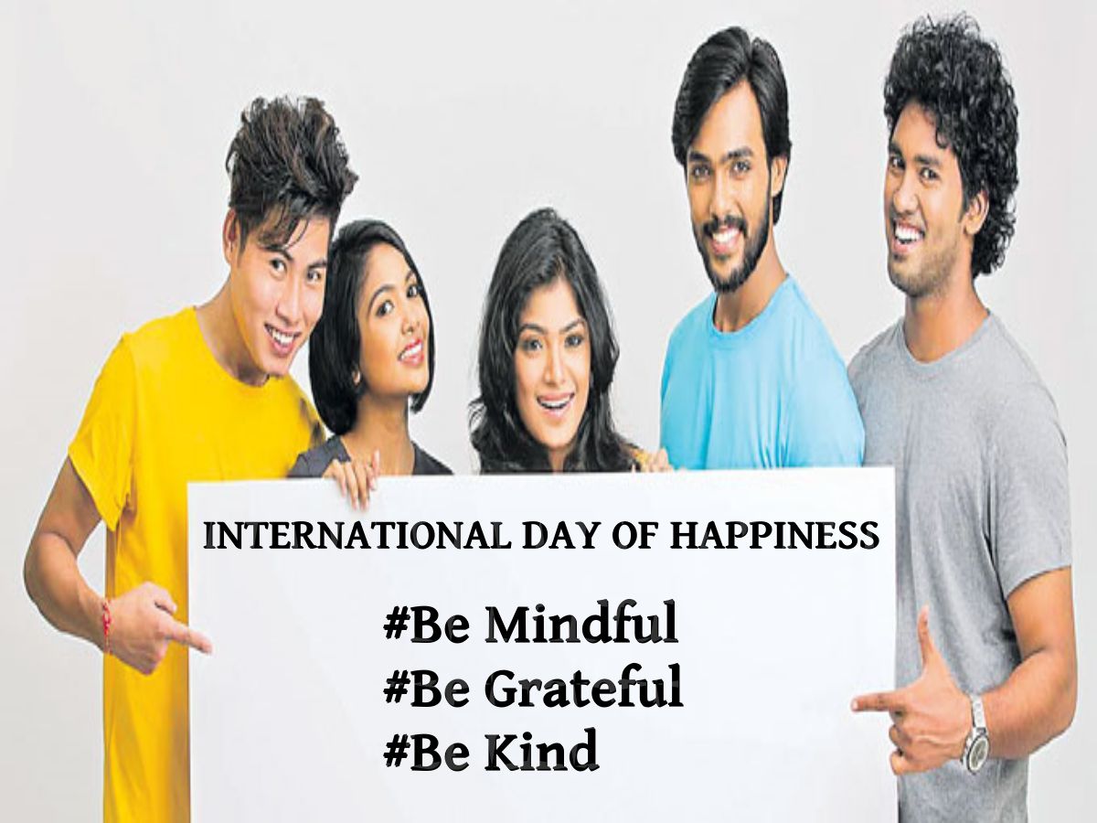 be mindful be grateful be kind is international day of happiness 2023 theme