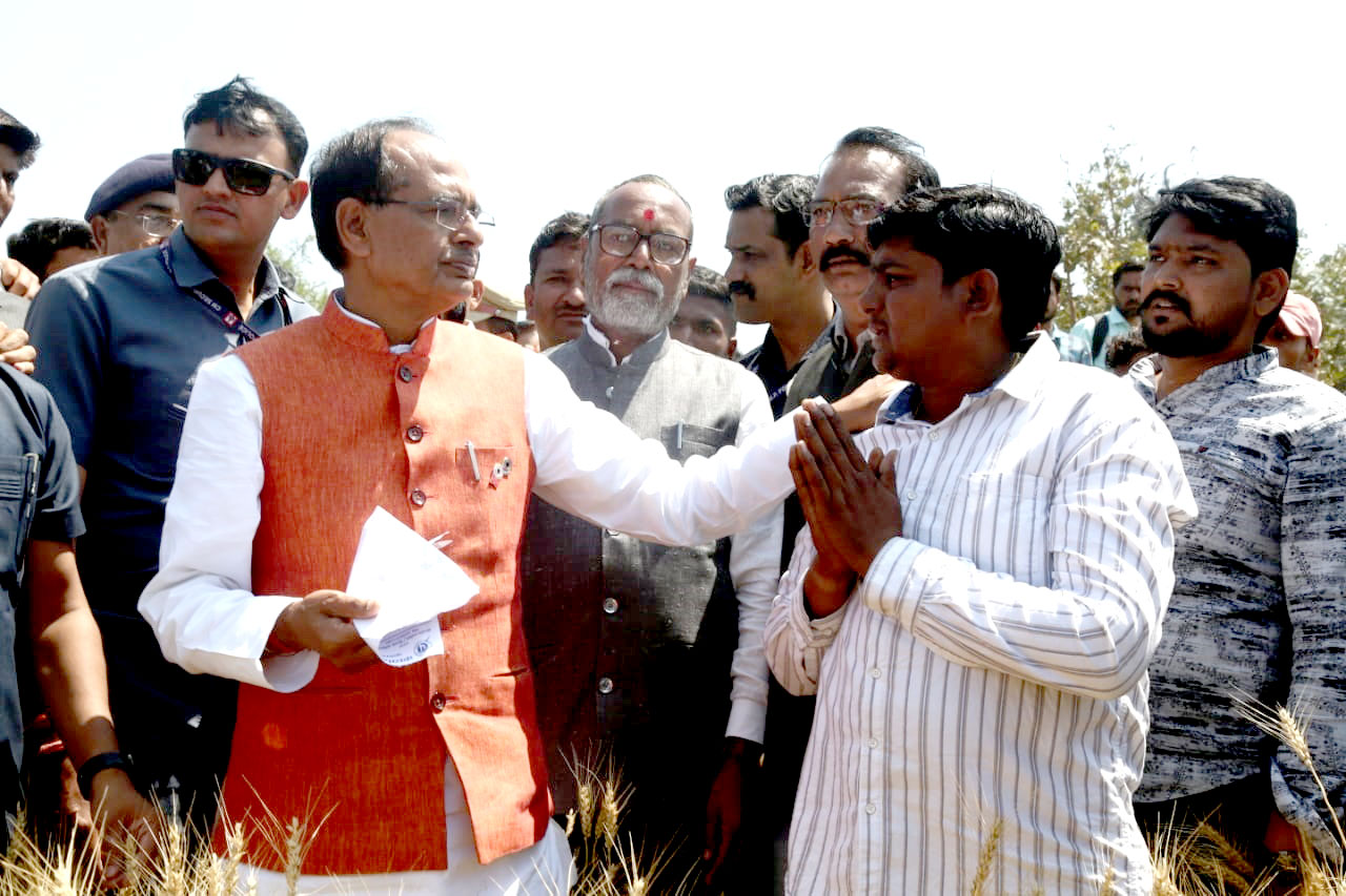 Shivraj government announced financial assistance for crop loss