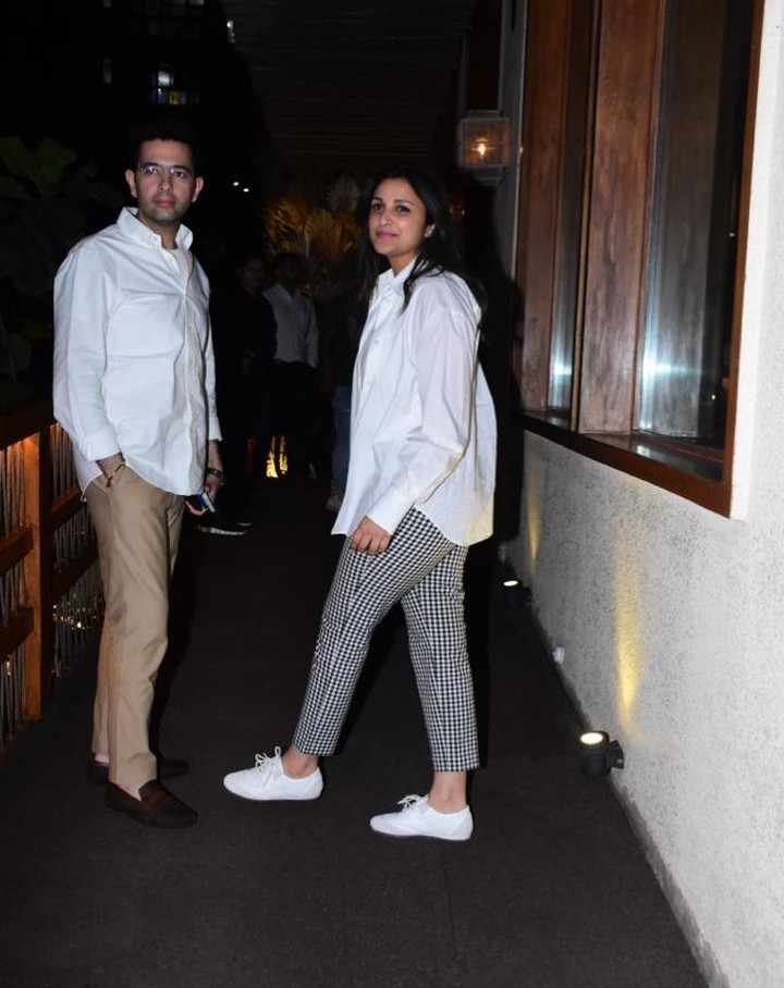 Parineeti Chopra spotted with AAP Leader Raghav Chadha in Mumbai