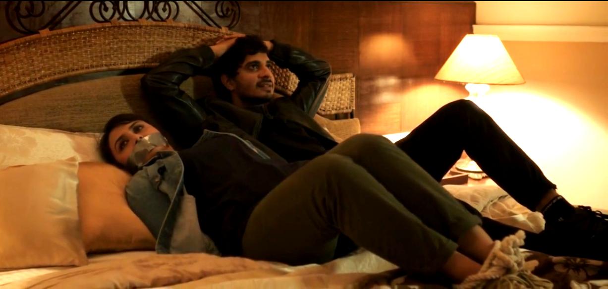 Rani Mukerji and Tahir Raj Bhasin in a still from Mardaani