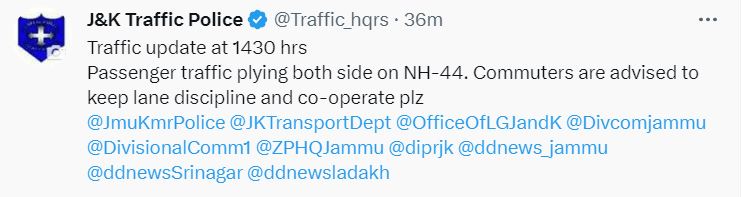 srinagar-jammu-highway-traffic-restored-after-few-hours