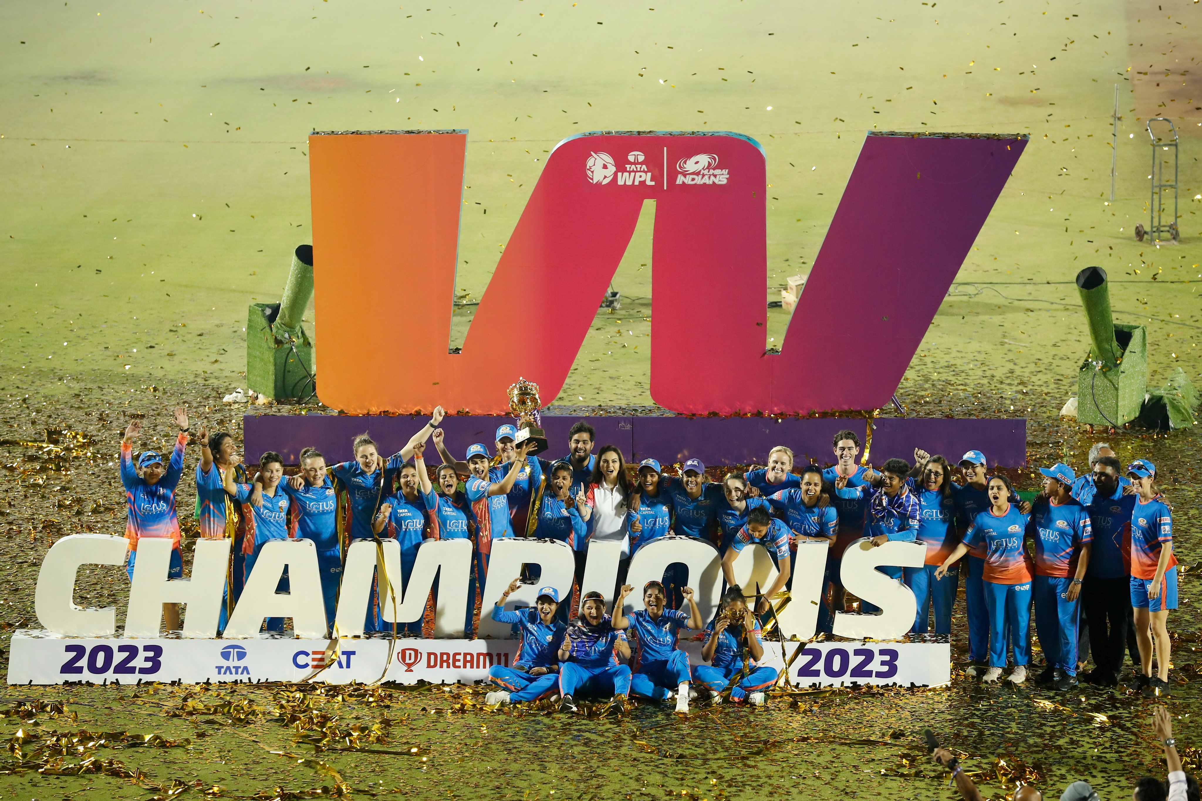 wpl 2023 winner mumbai indians and other awards prize money details