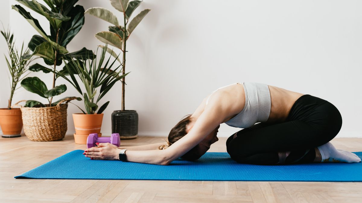 Child's Pose or Balasana