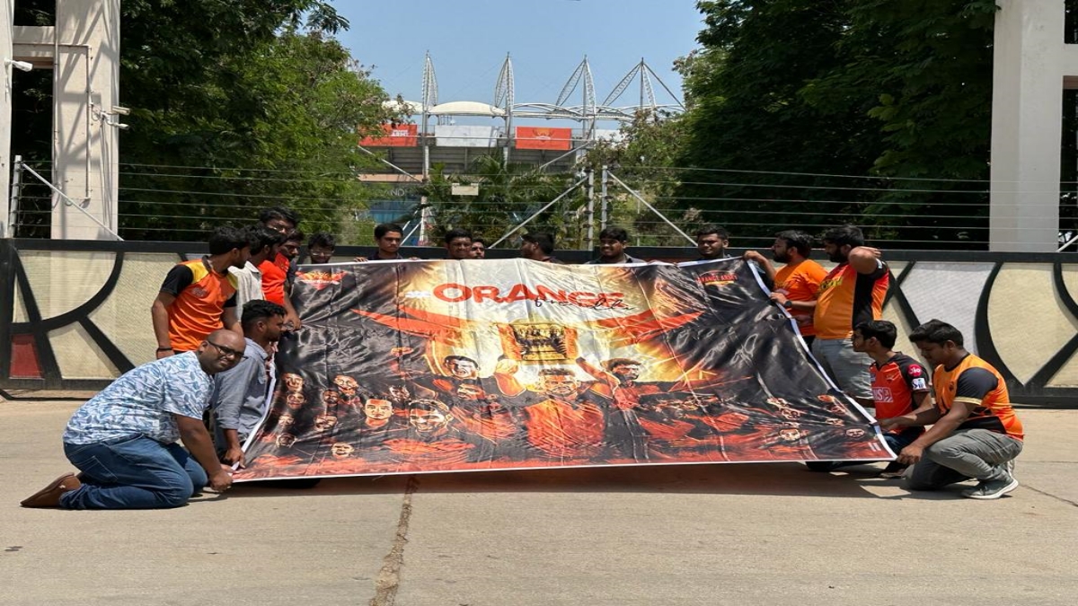 The Orange Army is all geared up to showcase their love and fandom not only in Hyderabad but they will be traveling to away games in Chennai or Mumbai to support and cheer for the boys.