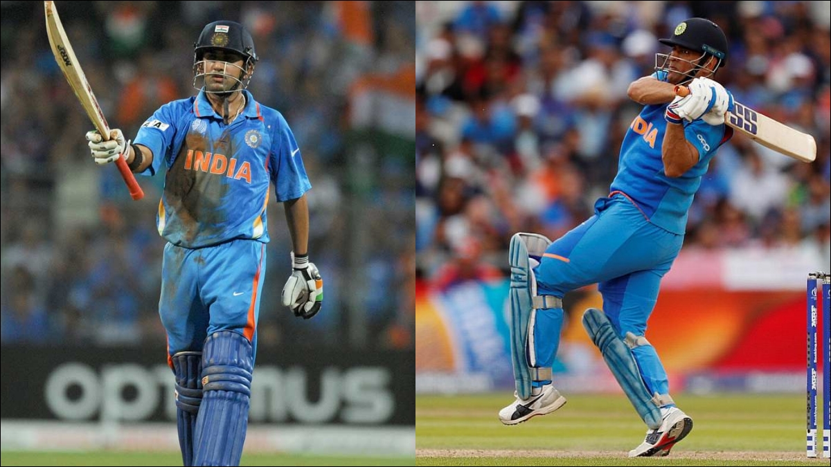 Gautam Gambhir Mahendra Singh Dhoni