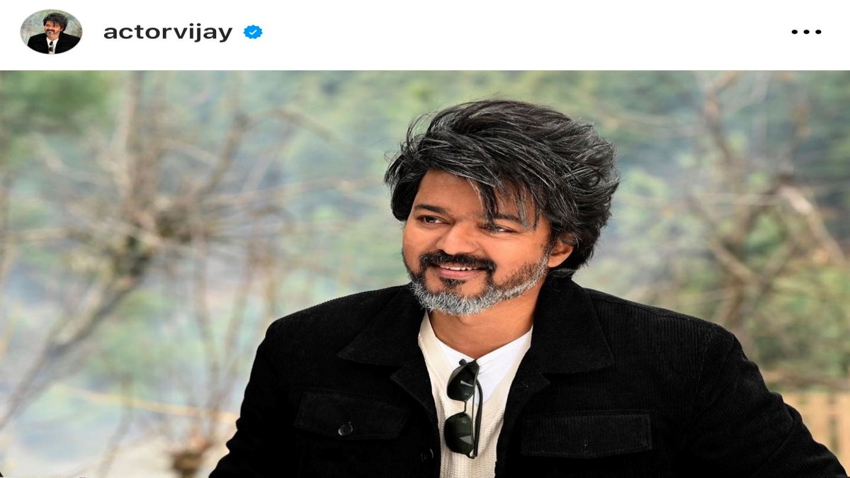 Tamil Hero Thalapathi Vijay New Instagram