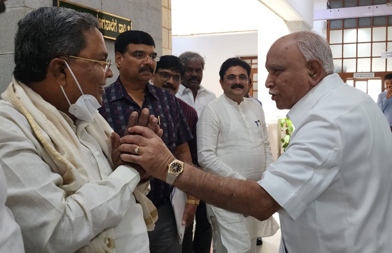 Siddaramaiah and BS Yeddyurappa