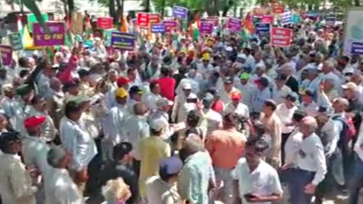 OROP Protest in Haryana