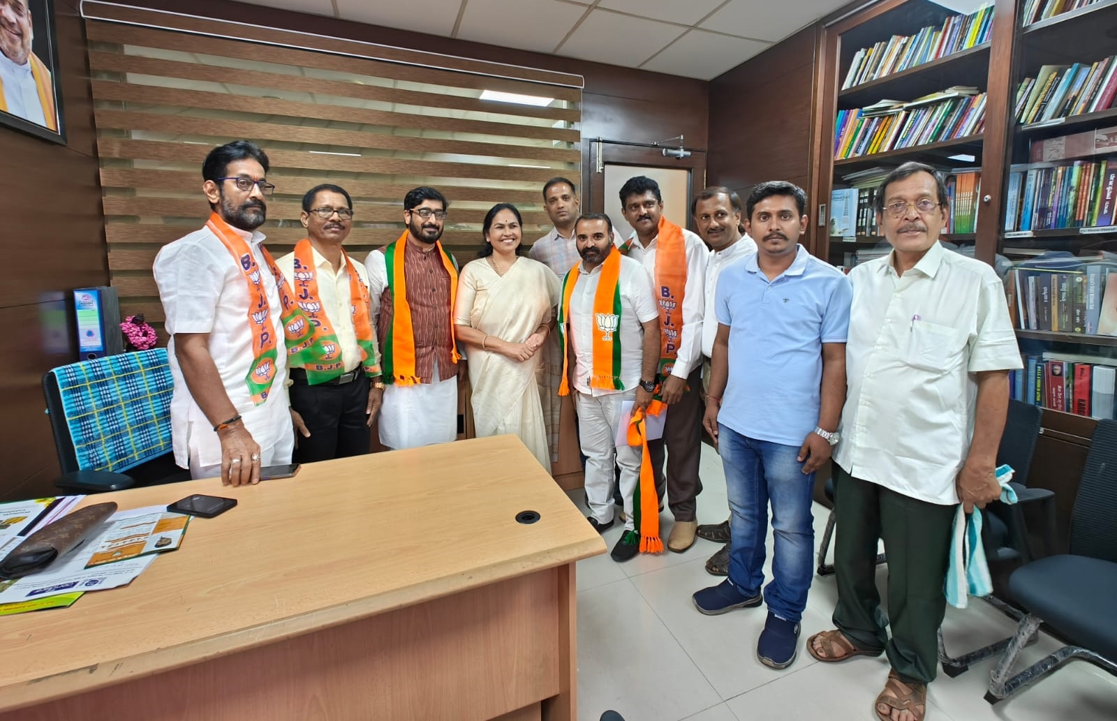 Shashi Bhushan Hegde joined BJP