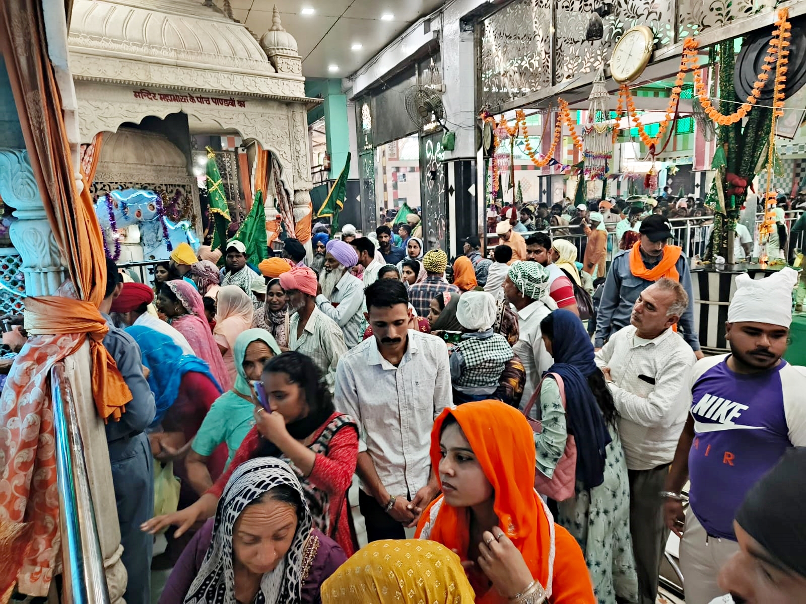 Fair on Baisakhi at Peer nigah temple in Una