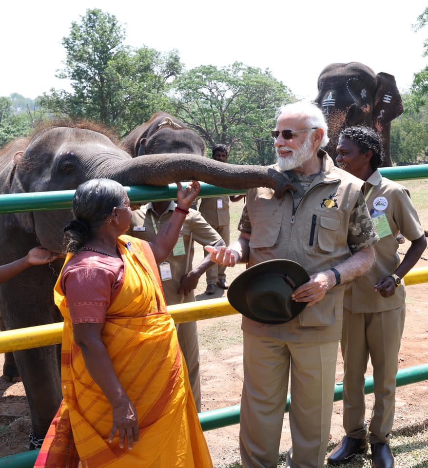 PM Modi Visits Bandipur Tiger Reserve In Karnataka