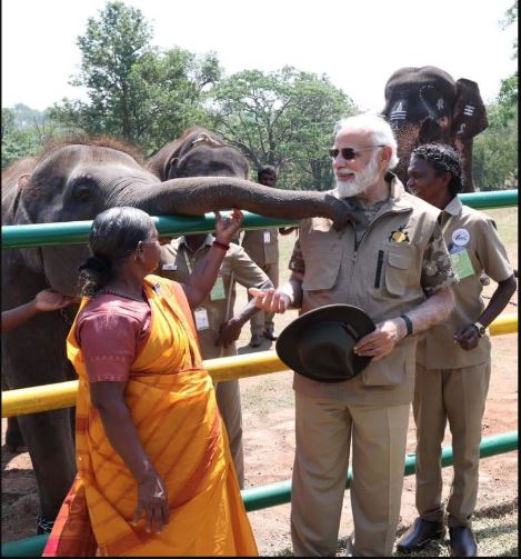 PM Modi Visits Tiger Reserve