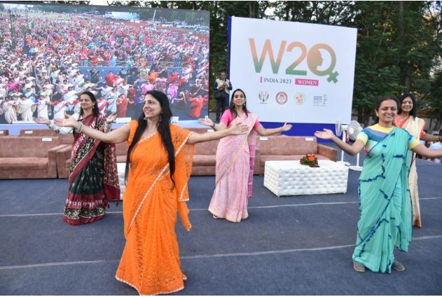 Walkathon in Saree