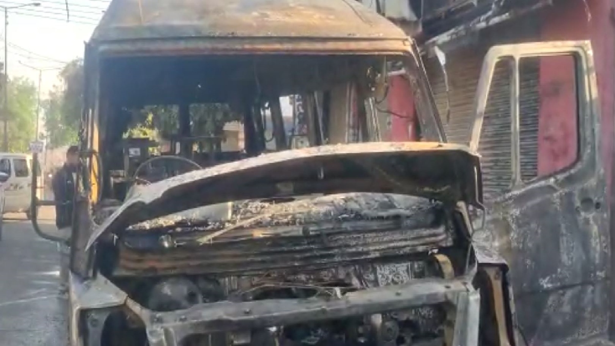 Palwal School Bus Fire