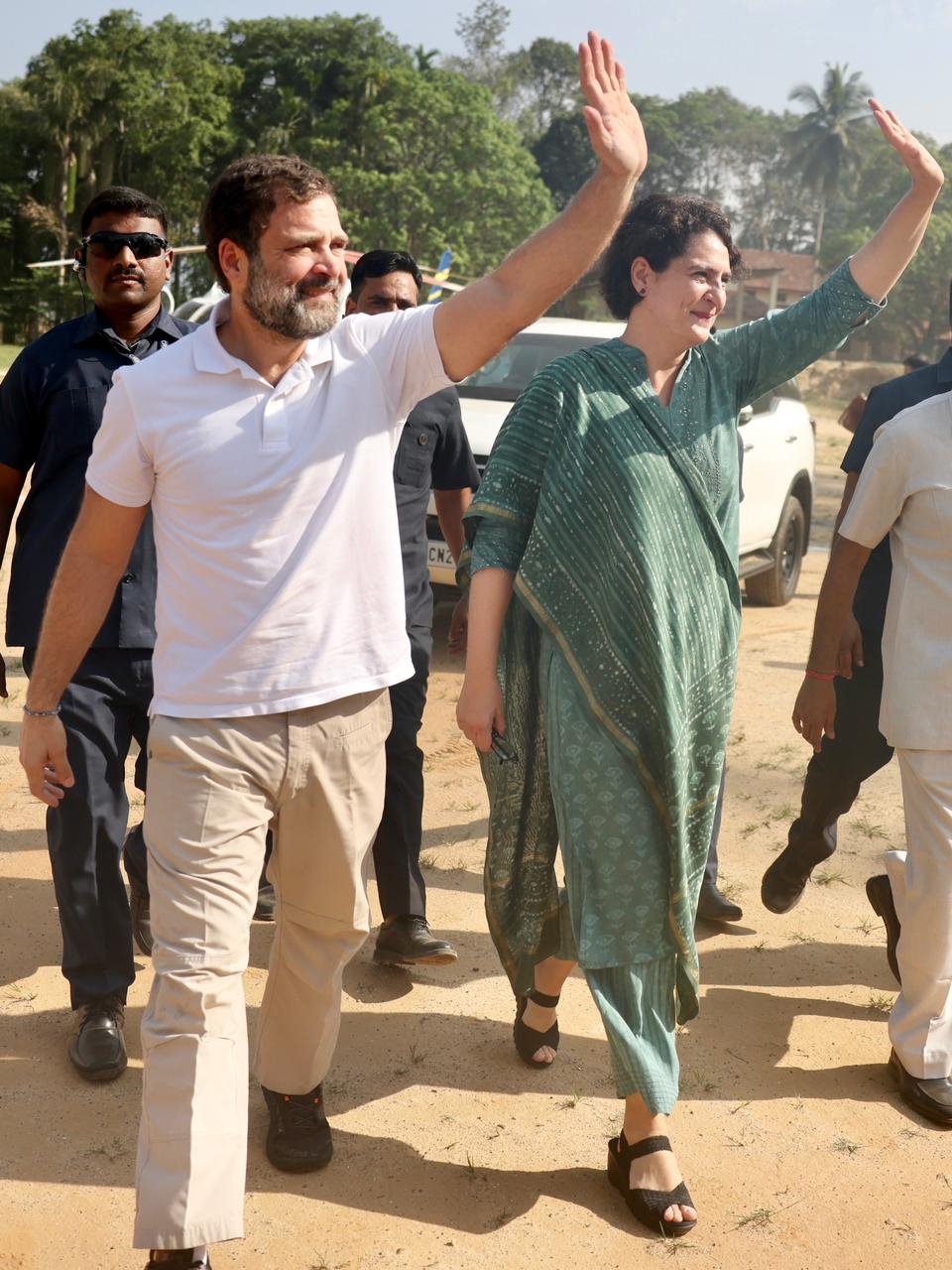 Rahul Gandhi Wayanad road show