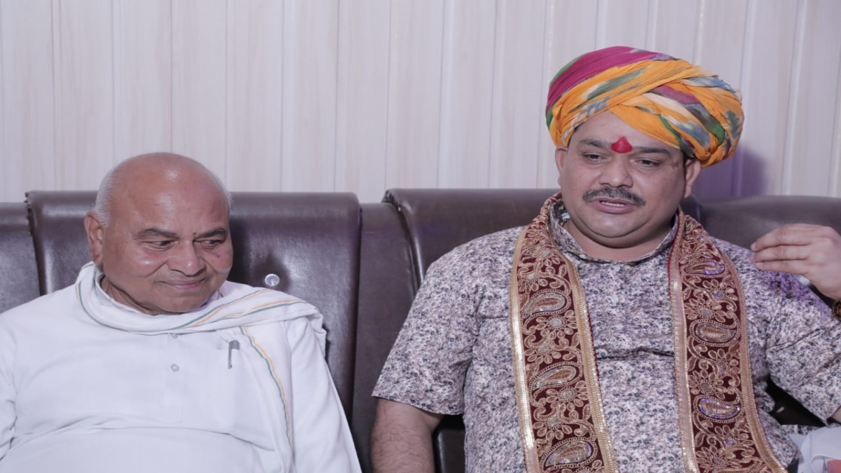 Dr Govind Singh visit Pandokhar Dham