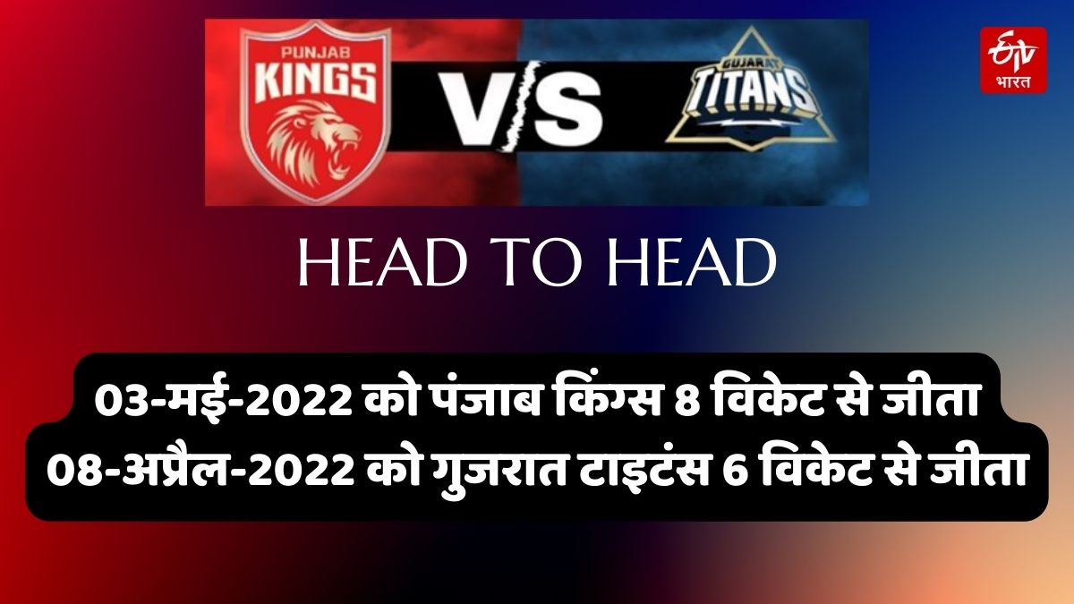 Gujarat Titans vs Punjab Kings IPL 2023